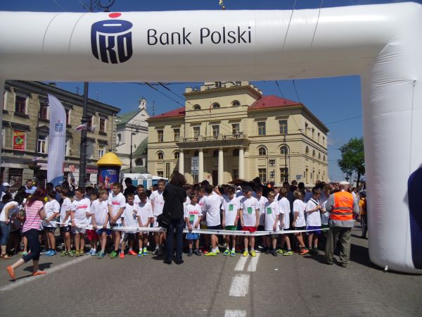 Pływacy w Biegu Solidarności